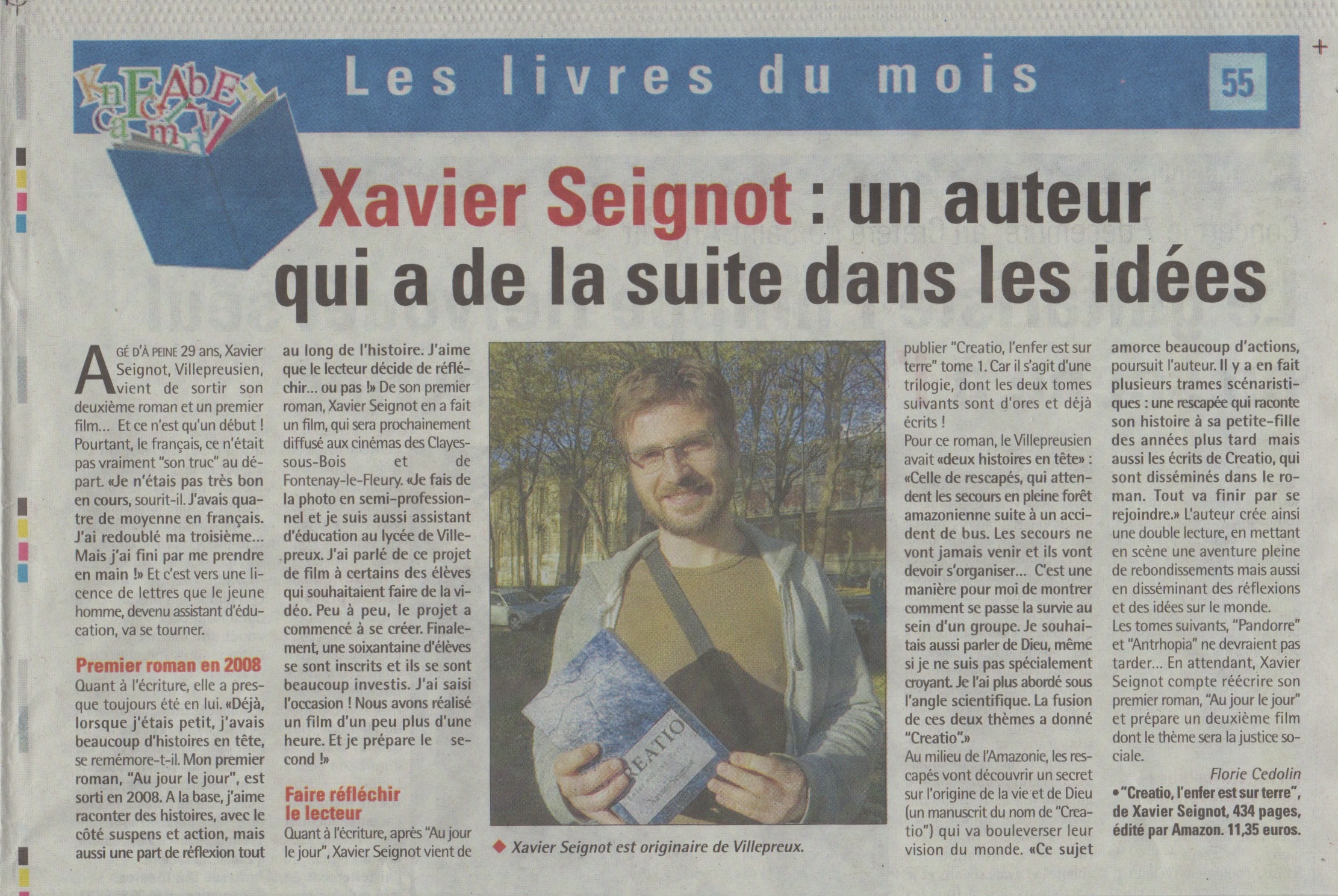 Article presse Creatio